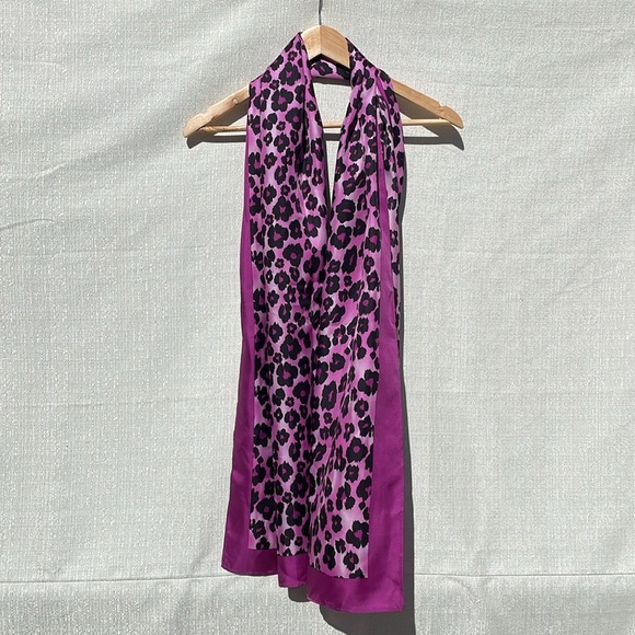 Ann Taylor Women’s 100% Silk Scarf 🧣 Sise 24” X 72” - Picture 1 of 8